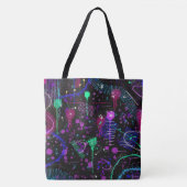 Het universum is wijd tote bag (Voorkant)