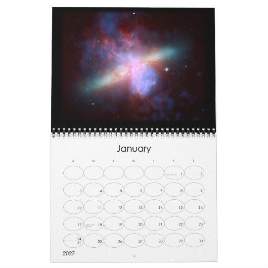 Het universum kalender (Jan 2027)