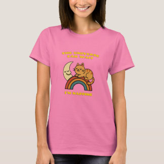 Het universum kan wachten, ik ben aan het dutten S T-shirt