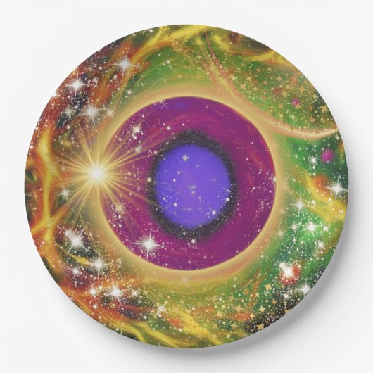 Het Universum Papieren Bordje (Voorkant)