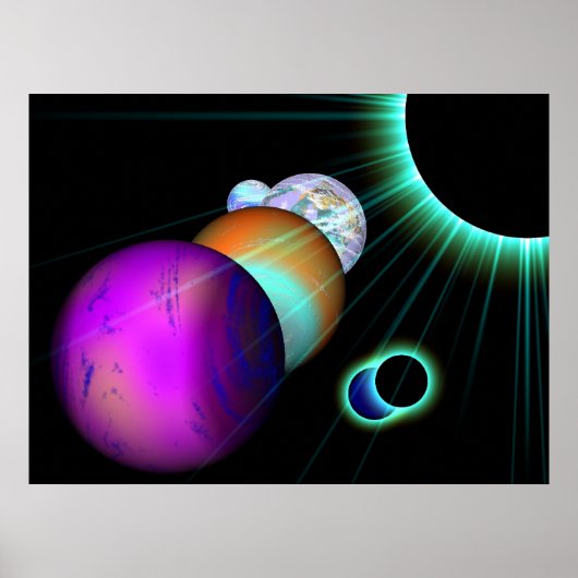 Het universum poster (Voorkant)