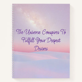 Het universum spant spiraal Notitieboek