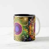 Het Universum Tweekleurige Koffiemok (Voorkant rechts)