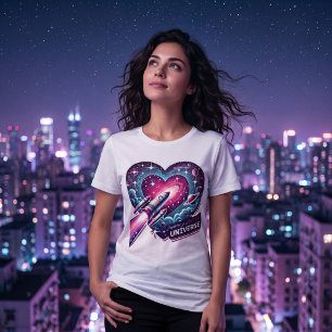 Het Universum van de Liefde Ontwerpen Tri-Blend Shirt
