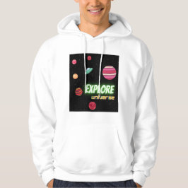 het universum verkennen hoodie