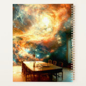 Het universum voor het diner planner (Achterkant)