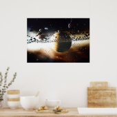 Het universum weergeven #2 poster (Keuken)