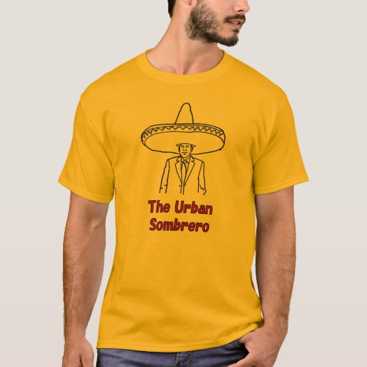 Het Urban Sombrero T-shirt (Voorkant)