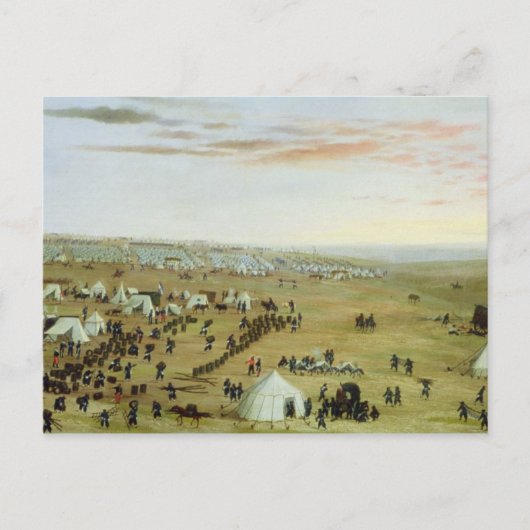 Het Uruguayaanse kamp Rio Grande, Brazilië, 1865 ( Briefkaart (Voorkant)