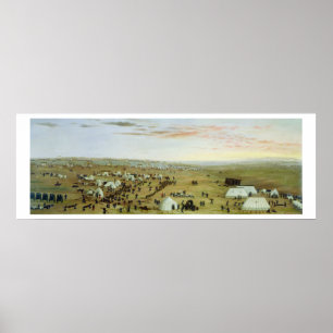 Het Uruguayana-kamp Rio Grande, Brazilië Poster