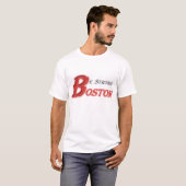 Het V-Neck Shirt van Boston Women's zijn sterk (Voorkant volledig)