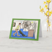 Het Vacuüm van Twister (spatie binnen) Kaart (Gele Bloem)