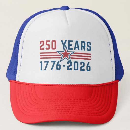 Het vaderland | 250 jaar Trucker Hat Trucker Pet (Voorkant)