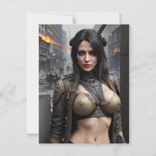 Het vaderland verdedigen briefkaart