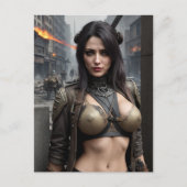 Het vaderland verdedigen briefkaart (Voorkant)