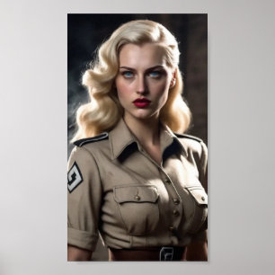 Het vaderland verdedigen poster