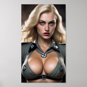 Het vaderland verdedigen poster