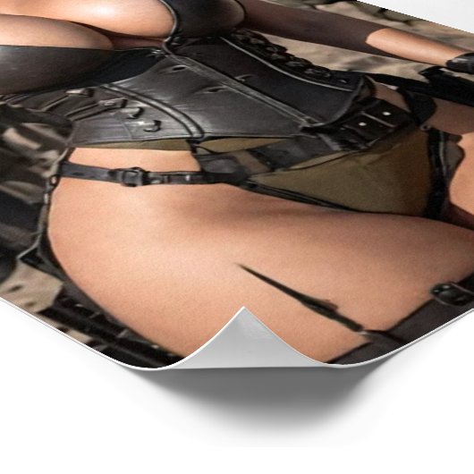 Het vaderland verdedigen poster (Hoek)