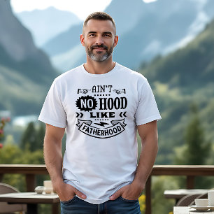 Het vaderschap is geen capuchon Tri-Blend shirt