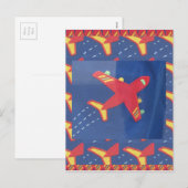 Het Vakantie van de Picknick van de Reis van de Feestdagenkaart (Voorkant / Achterkant)