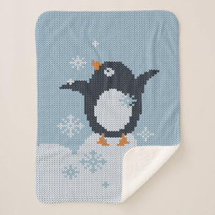 Het Vakantie van de winter Sherpa Deken