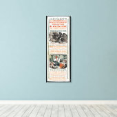Het vakantievoordeel van William Cooke Canvas Afdruk (Insitu (Houten vloer))