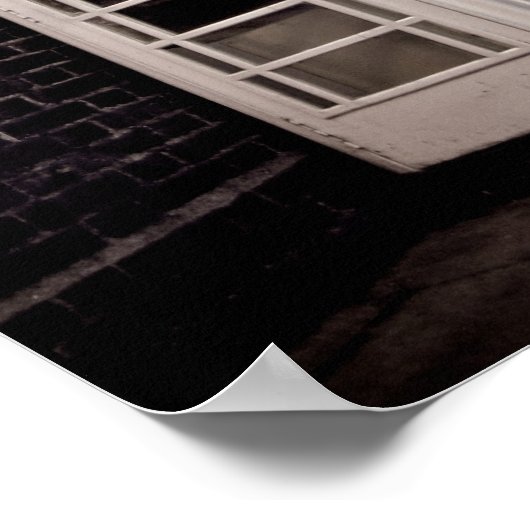 Het vakje van de Telefoon [Druk] Poster (Hoek)