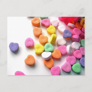 Het Valentijnse Snoep van Liefjes Feestdagenkaart