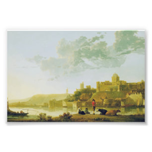 Het Valkhof te Nijmegen door Aelbert Cuyp Foto Afdruk