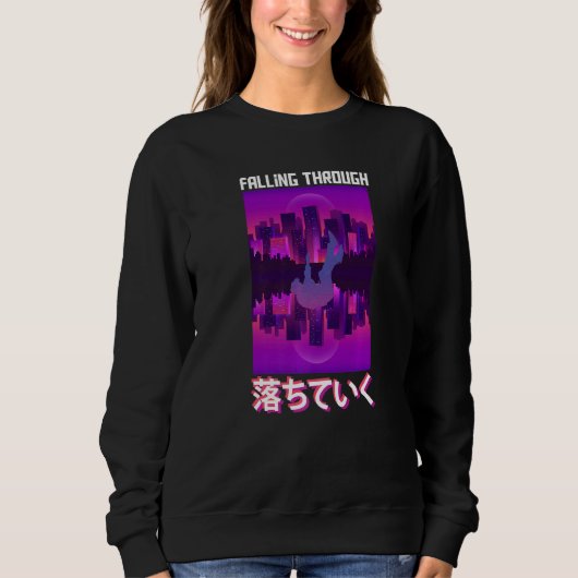 Het vallen door dampgolfkleding trui (Voorkant)