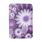 Het vallen in de Abstracte Bloemen van de Liefde & Badmat (Voorkant Verticaal)