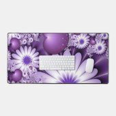 Het vallen in de Abstracte Bloemen van de Liefde & Bureaumat (Keyboard & Muis)