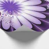 Het vallen in de Abstracte Bloemen van de Liefde & Cadeaupapier (Hoek)