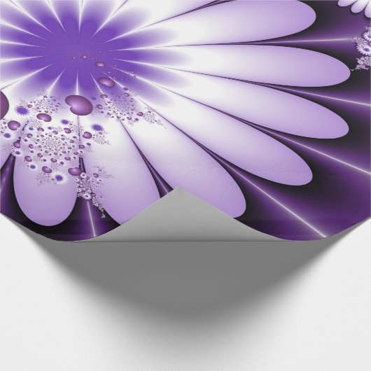 Het vallen in de Abstracte Bloemen van de Liefde & Cadeaupapier (Hoek)