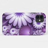 Het vallen in de Abstracte Bloemen van de Liefde & Case-Mate iPhone Case (Achterkant (horizontaal))