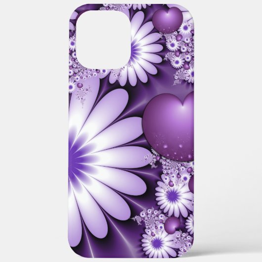 Het vallen in de Abstracte Bloemen van de Liefde & Case-Mate iPhone Case (Achterkant)