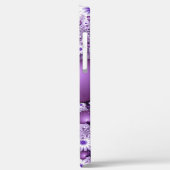 Het vallen in de Abstracte Bloemen van de Liefde & Case-Mate iPhone Case (Achterkant / Links)