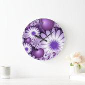 Het vallen in de Abstracte Bloemen van de Liefde & Grote Klok (Huis)