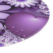 Het vallen in de Abstracte Bloemen van de Liefde & Snijplank (Hoek)