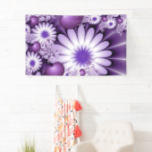 Het vallen in de Abstracte Bloemen van de Liefde & Spandoek (Insitu)