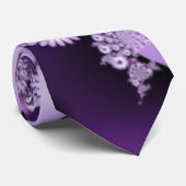 Het vallen in de Abstracte Bloemen van de Liefde & Stropdas (Opgerold)