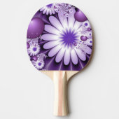 Het vallen in de Abstracte Bloemen van de Liefde & Tafeltennisbatje (Voorkant)