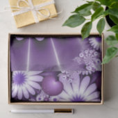 Het vallen in de Abstracte Bloemen van de Liefde & Tissuepapier (Geschenk)