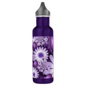 Het vallen in de Abstracte Bloemen van de Liefde & Waterfles (Links)