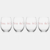 Het Vampire Satires-script Wijnglas Zonder Voet (Rechts)