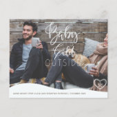 Het van de begroting paar de bekleedingsmanuscript flyer (Voorkant)