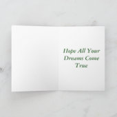 Het vangen van het Wenskaart van de Droom Kaart (Binnen)