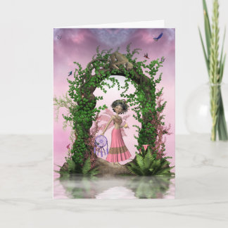 Het vangen van het Wenskaart van de Droom Kaart