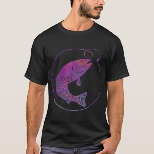Het vangen van kleine vissen t-shirt (Voorkant)