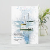 Het varen op de Uitnodiging van het Meer (Staand voorkant)